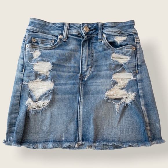 American Eagle Outfitters Dresses & Skirts - American Eagle Ne(x)t Level Denim Mini Skirt - 2
